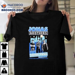 Jonas Brothers Greetings From Saint Paul Minnesota Tshirt