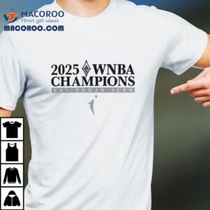 Las Vegas Aces Wnba Finals Champions Basketball Tshirt