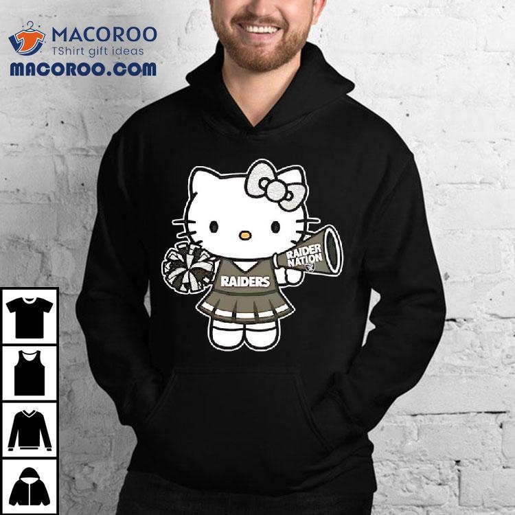 Las Vegas Raiders Helmet X Hello Kitty Raider Nation Shirt Las Vegas Raiders Helmet X Hello Kitty Raider Nation Shirt