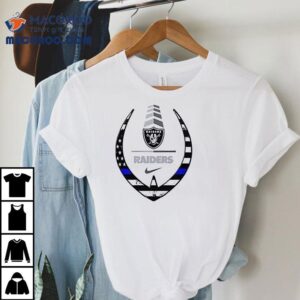 Las Vegas Raiders Police Law Enforcement Appreciation Day Logo Tshirt