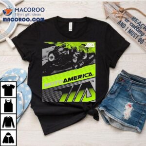 Lime Lean Motoamerica Tshirt