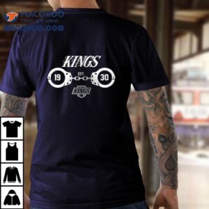 Los Angeles Kings Law Enforcement Appreciation Day Est Logo Tshirt