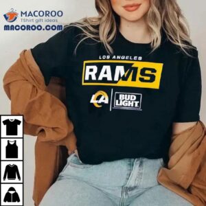 Los Angeles Rams Nfl X Bud Ligh Tshirt