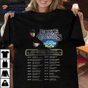 Luke Combs My Kinda Saturday Nights Tour Tshirt