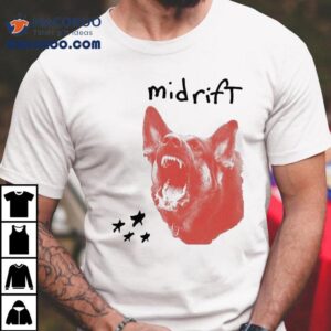 Midrift Angry Dog Star Tshirt