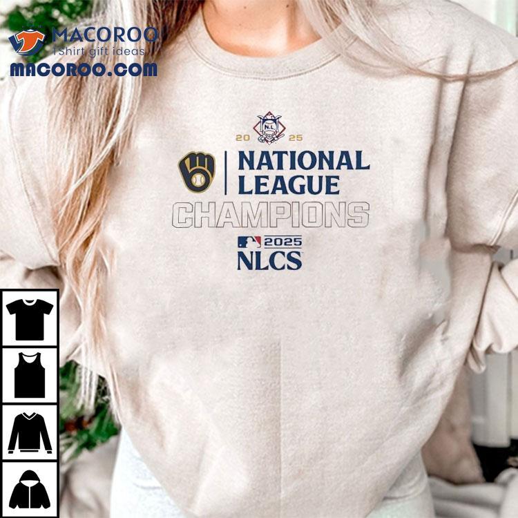 Milwaukee Brewers 2025 National League Champions Shirt Milwaukee Brewers 2025 National League Champions Shirt