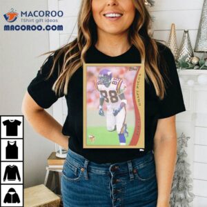 Minnesota Vikings Randy Moss Trading Card Tshirt