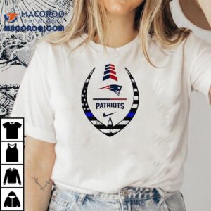 New England Patriots Police Law Enforcement Appreciation Day Logo Tshirt