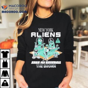 New York Aliens Area 161 Baseball The Bronx Shirt 2 New York Aliens Area Baseball The Bronx Tshirt