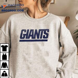 New York Giants Apparel Logo Tshirt