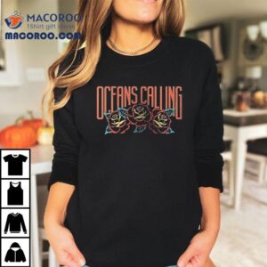 Ocean Calling Fest Roses Lineup Tshirt