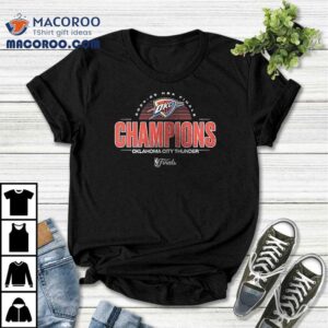 Oklahoma City Thunder Finals Champions Defensive Rebound Roster Tshirt