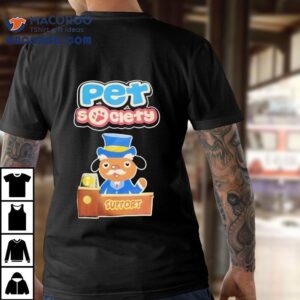 Pet Society Support Cartoon Shirt 2 Pet Society Support Cartoon Tshirt