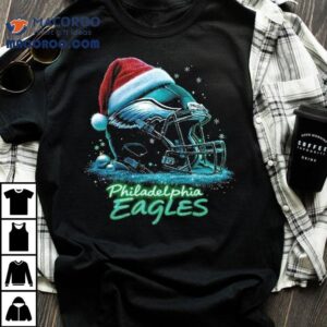 Philadelphia Eagles Nfl Halftone Christmas Helmet Series 2025 Shirt