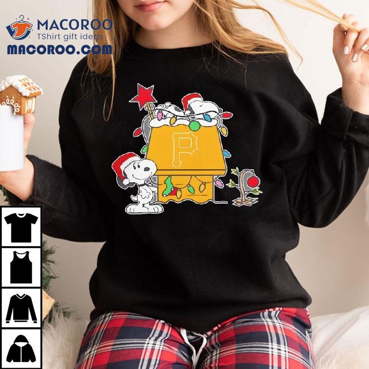 Pittsburgh Pirates Snoopy Christmas Holiday Shirt Pittsburgh Pirates Snoopy Christmas Holiday Shirt