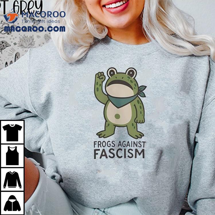 Portland Frog Against Fascism Shirt Portland Frog Against Fascism Shirt