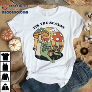 Portland Frog Tis The Season Christmas Tshirt