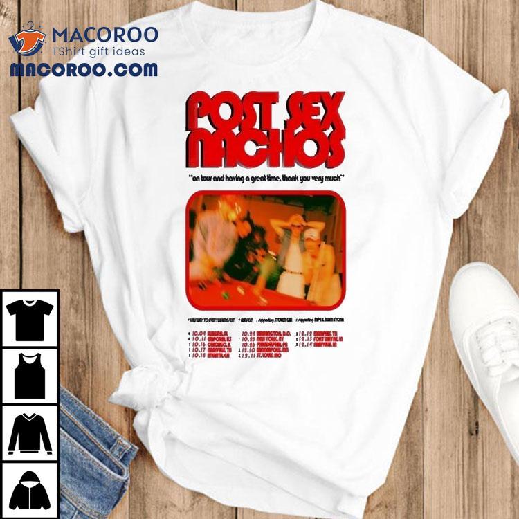 Post Sex Nachos Fall Tour 2025 Shirt Post Sex Nachos Fall Tour 2025 Shirt