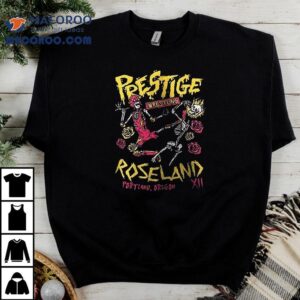 Prestige Roseland Wrestling I Was There Skeleton Tshirt
