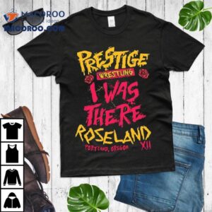 Prestige Wrestling I Was There Roseland Theater Oregon Xii Skeletons Tshirt