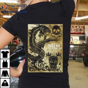 Queens Of The Stone Age Boston Ma Concert Tshirt