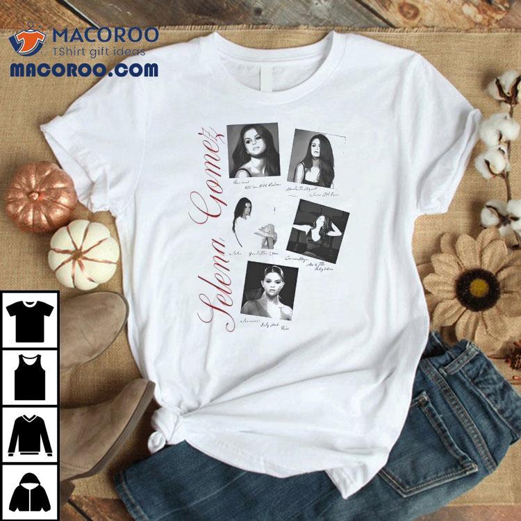 Revival Polaroid Selena Gomez Shirt Revival Polaroid Selena Gomez Shirt