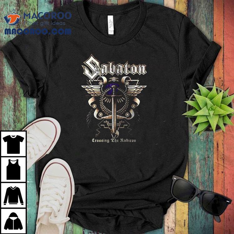 Sabaton Crossing The Rubicon Logo Shirt Sabaton Crossing The Rubicon Logo Shirt