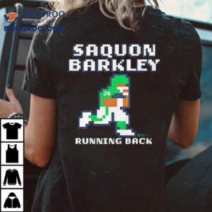 Saquon Barkley Retro Baller Running Back Graphic Tshirt