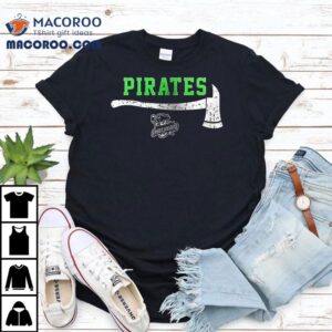 Savannah Ghost Pirates Firefighter Application Day Logo Tshirt