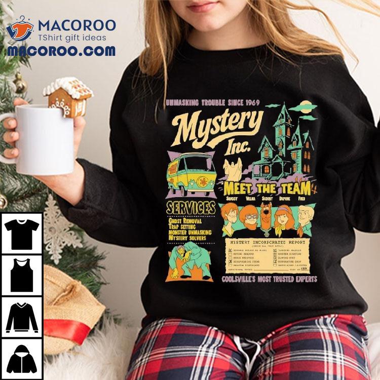 Scooby Doo Where Are You Series Mystery Inc Team Unmasking Trouble Since 1969 Shirt Scooby Doo Where Are You Series Mystery Inc Team Unmasking Trouble Since 1969 Shirt