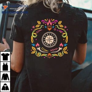 Seattle Mariners Da De Los Muertos Shirt 2 Seattle Mariners Da De Los Muertos Tshirt