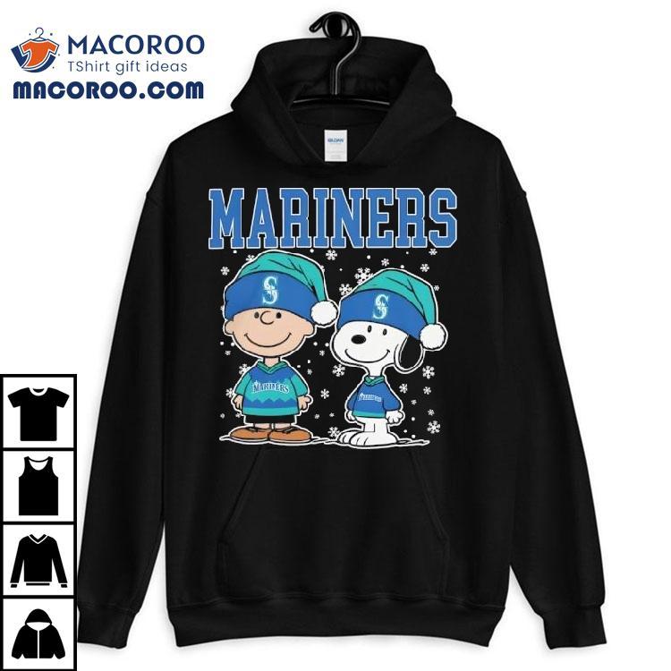 Seattle Mariners Snoopy Charlie Brown Christmas Baseball Shirt Seattle Mariners Snoopy Charlie Brown Christmas Baseball Shirt
