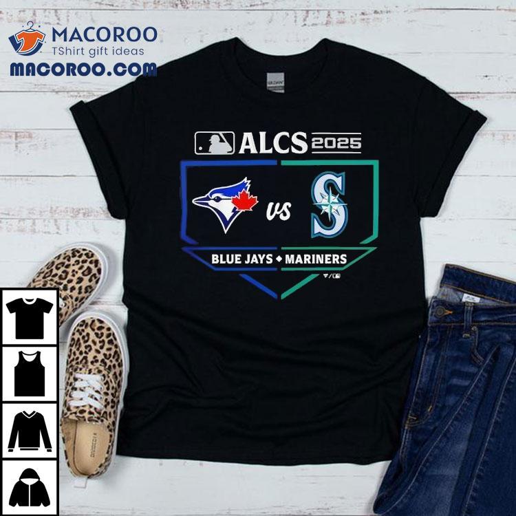 Seattle Mariners Vs Toronto Blue Jays 2025 Alcs Batter’s Box Matchup Shirt Seattle Mariners Vs Toronto Blue Jays 2025 Alcs Batter’s Box Matchup Shirt