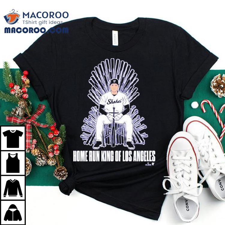 Shohei Ohtani Home Run King Of Los Angeles Dodgers Shirt Shohei Ohtani Home Run King Of Los Angeles Dodgers Shirt