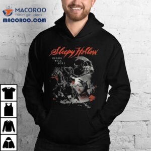 Sleepy Hollow Heads Will Roll Skull Tshirt