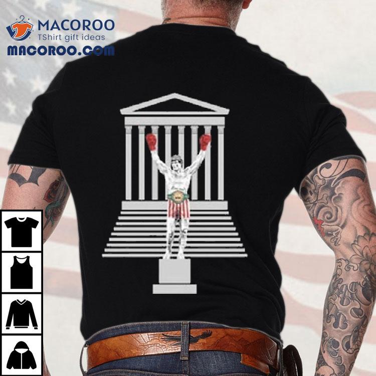 Slystalloneshop Rocky Statue Wbc Belt Shirt Slystalloneshop Rocky Statue Wbc Belt Shirt