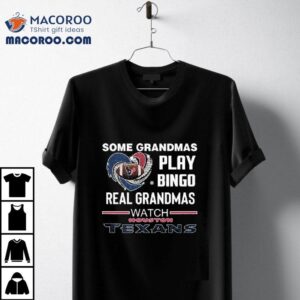 Some Grandmas Play Bingo Real Grandmas Watch Houston Texans Diamond Heart 2025 Shirt 2 Some Grandmas Play Bingo Real Grandmas Watch Houston Texans Diamond Heart Tshirt