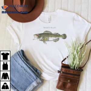 Stoned To The Gills Fish Tshirt
