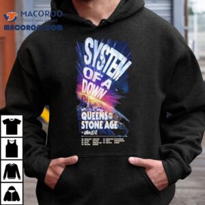 System Of A Down Queen Of The Stone Age Acid Bath Uk Europe Tour Dates Tshirt