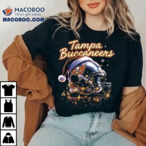 Tampa Bay Buccaneers Nfl Helmet Merry Christmas Tshirt