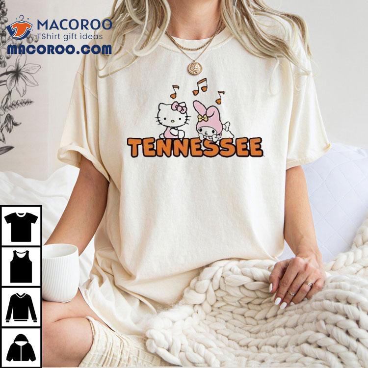 Tennessee Volunrs Hello Kitty My Melody Shirt Tennessee Volunrs Hello Kitty My Melody Shirt
