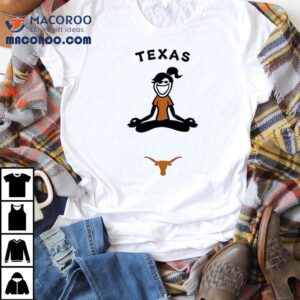 Texas Longhorns Life Is Good Jackie Yoga Shirt 2 Texas Longhorns Life Is Good Jackie Yoga Tshirt