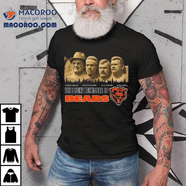 The Mount Rushmore Of Chicago Bears Legends 2025 Shirt The Mount Rushmore Of Chicago Bears Legends 2025 Shirt