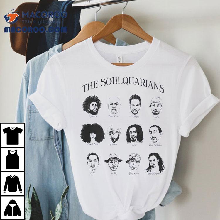 The Soulquarians Face And Name Members Shirt The Soulquarians Face And Name Members Shirt