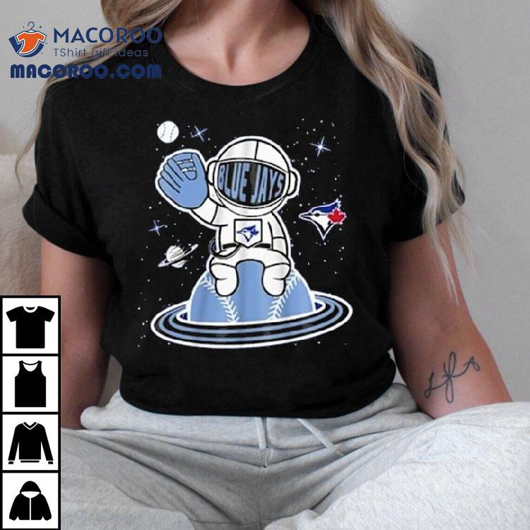 Toronto Blue Jays Boys Blue Space Ball Shirt Toronto Blue Jays Boys Blue Space Ball Shirt