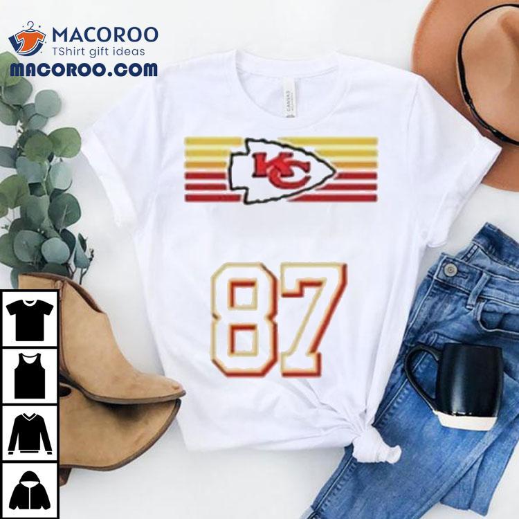 Travis Kelce Pregame 87 Kansas City Chiefs Logo Shirt Travis Kelce Pregame 87 Kansas City Chiefs Logo Shirt