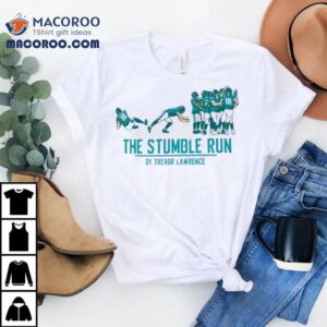 Trevor Lawrence Jacksonville Jaguars The Stumble Run By Trevor Lawrence Football Shirt 2 Trevor Lawrence Jacksonville Jaguars The Stumble Run By Trevor Lawrence Football Tshirt