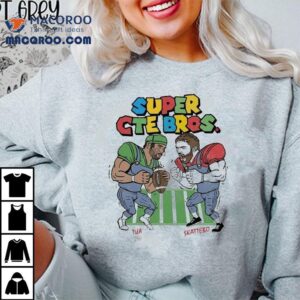 Tua Tagovailoa Vs Cameron Skattebo Super Cte Bros Tshirt