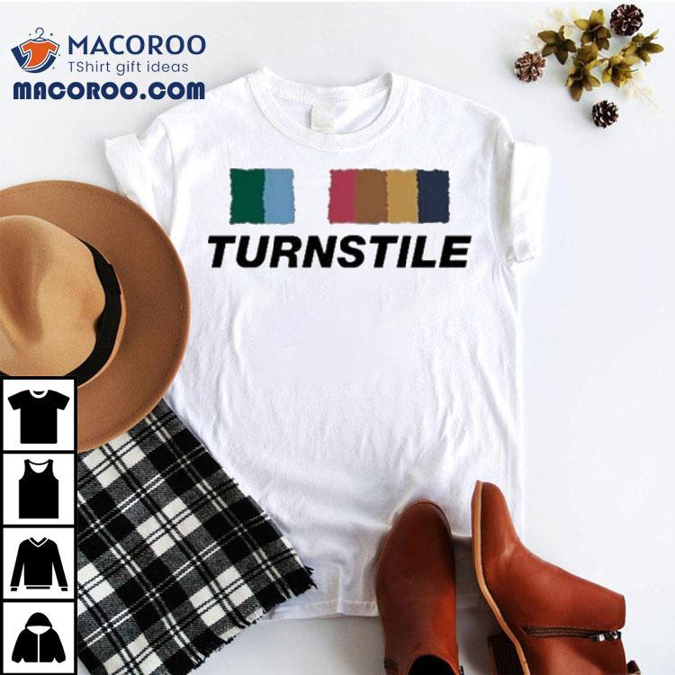 Turnstile Color Wall Shirt Turnstile Color Wall Shirt