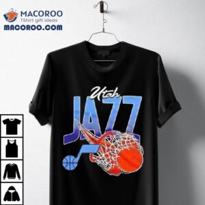 Utah Jazz On Fire Nba Basketball Tshirt